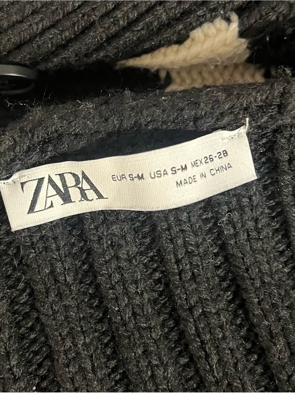 Zara Striped Cardigan Sweater - Picture 3 of 3